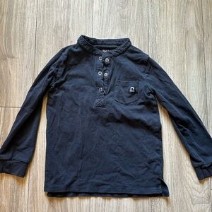 Long sleeve snap rags to raches shirt